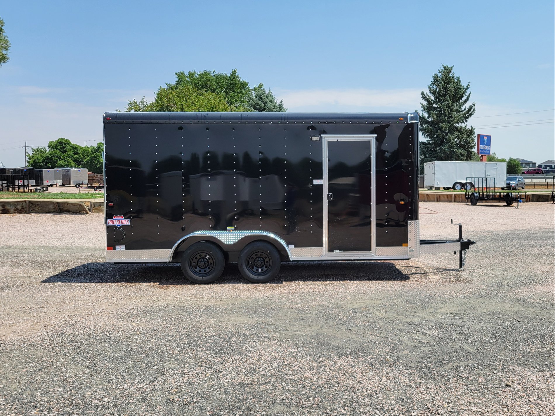 Black Hauler Trailer