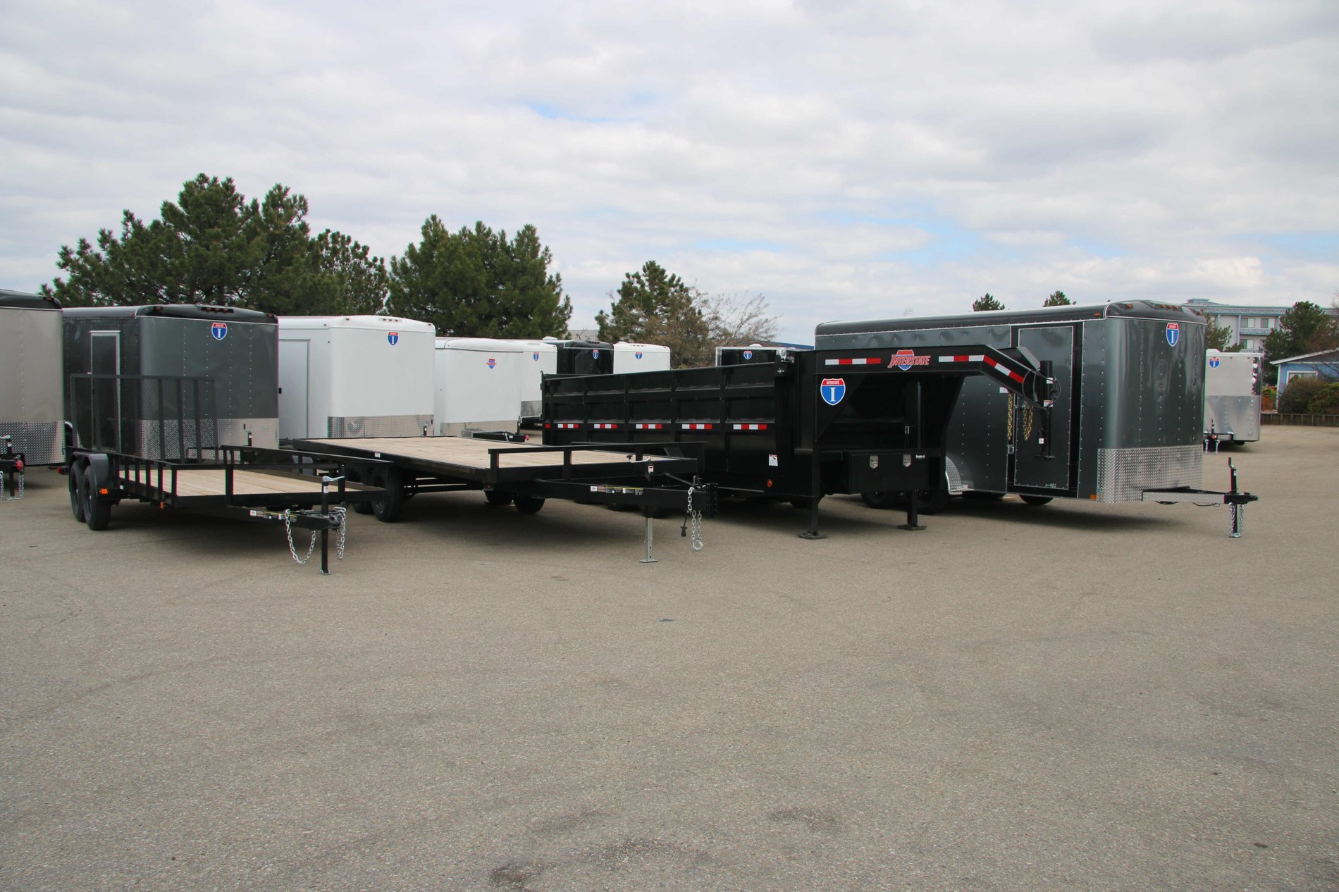 Dump Trailer Lifted